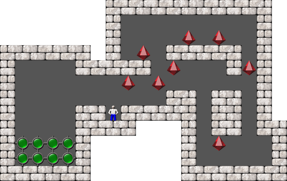 Sokoban Mass Remodel level 1272